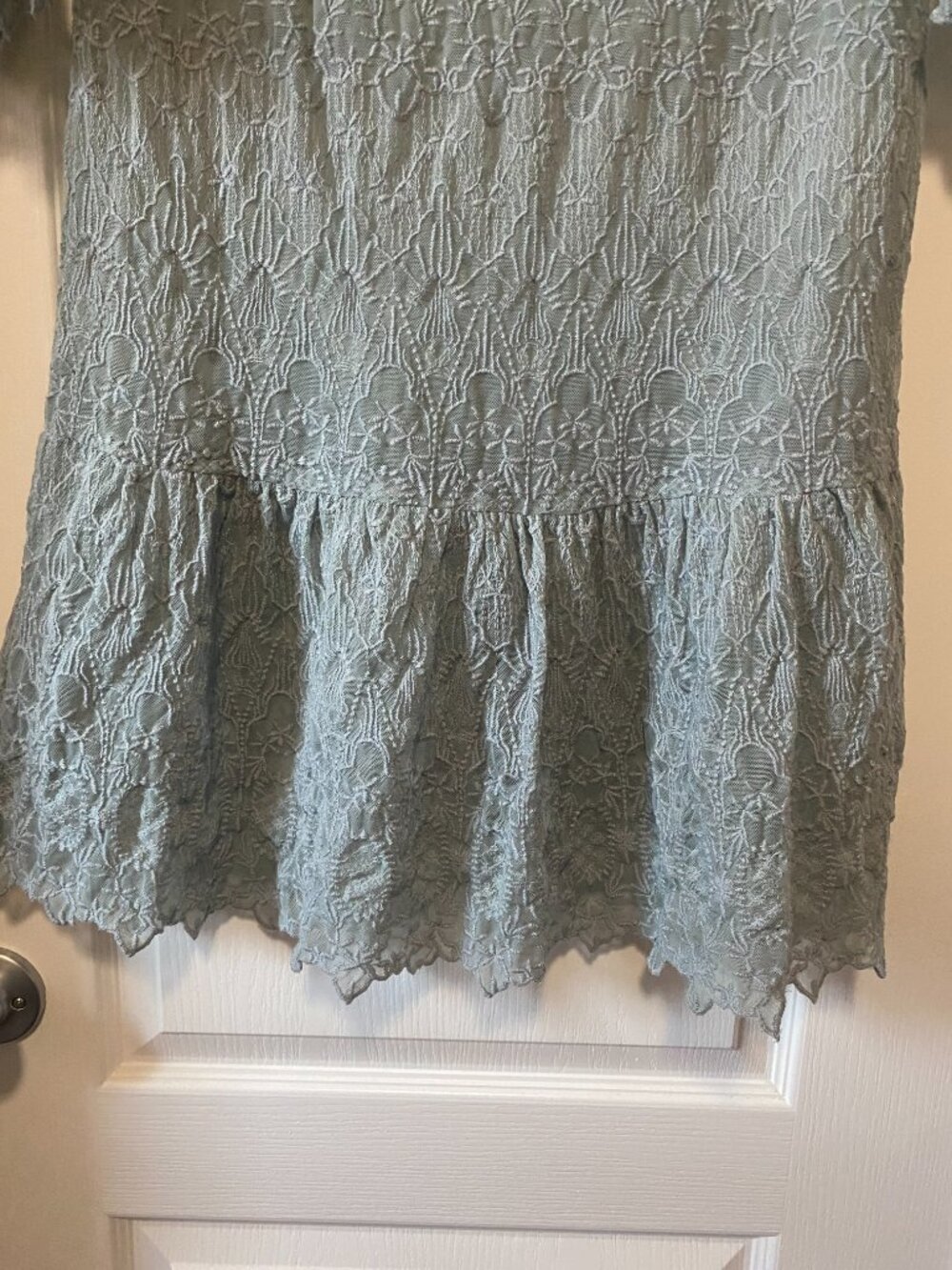 Sundance Catalog "Windflower Whisper" Lace Dress Cottagecore Whimsigoth - Picture 9 of 12
